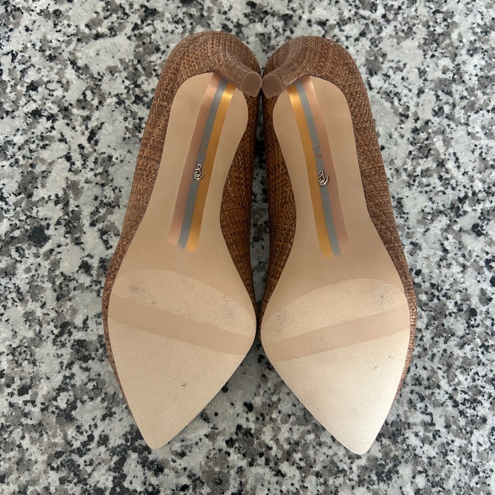 NWOB Sam Edelman Women's Hazel Pump Cuoio - Picture 12 of 13